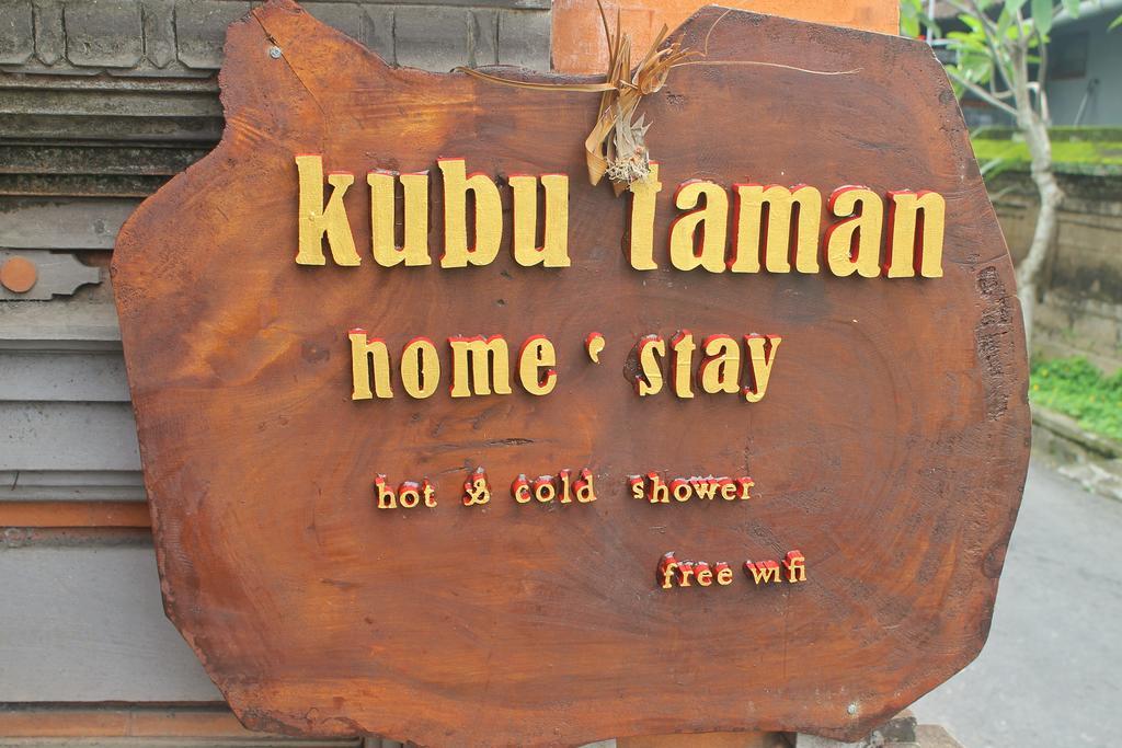Kubu Taman Home Stay Убуд Екстериор снимка